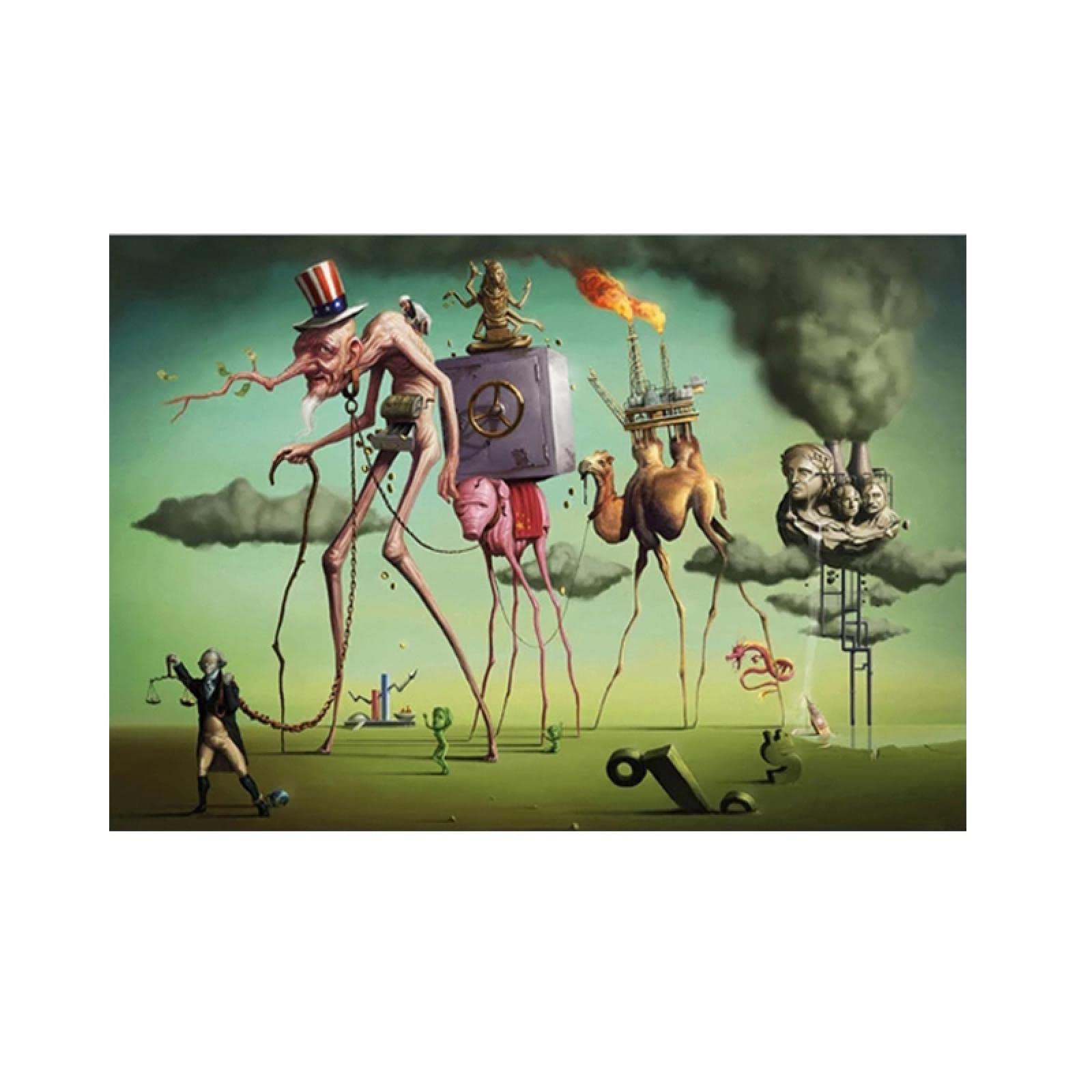 Amazon.co.jp: クラシックアート サルバドール・ダリ キャンバス絵画